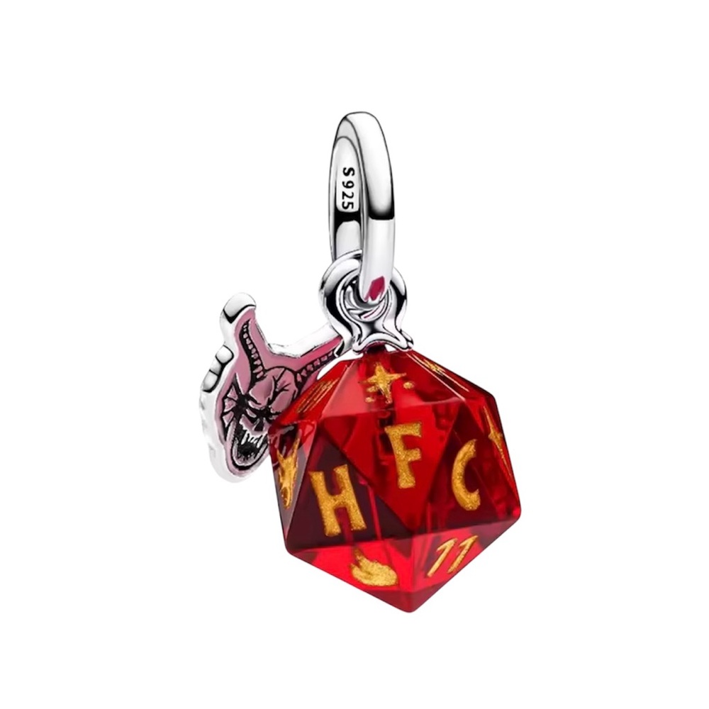 Stranger Things Hellfire Club Dice Dangle Charm - image 1
